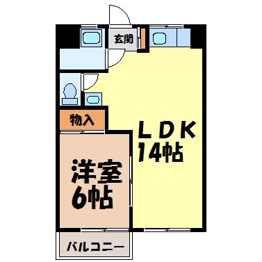 山弘ビル 間取り図