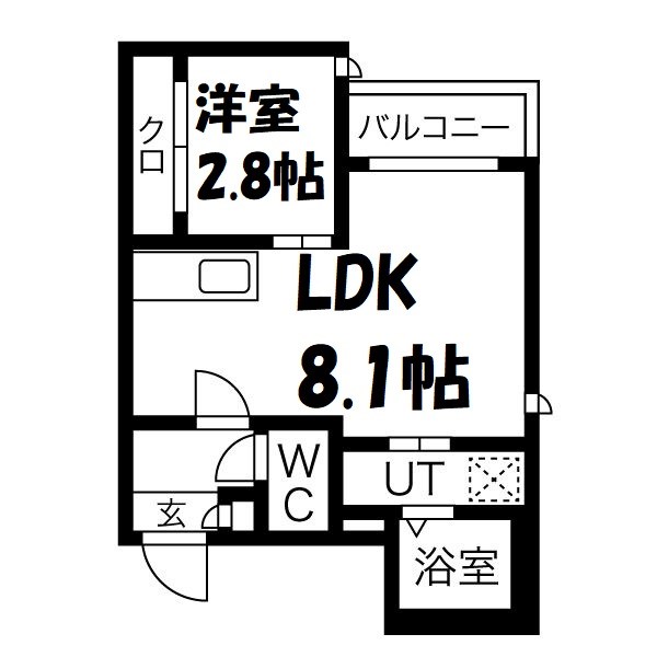 Grandtic Smart 山王 間取り図