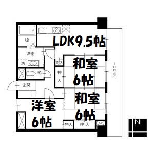 若葉ビル 間取り図