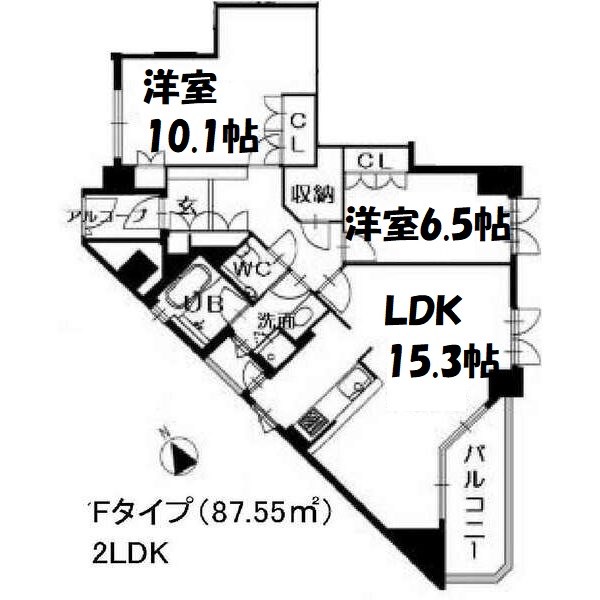 Ｌｅ　Ｃｉｅｌ八事 間取り図