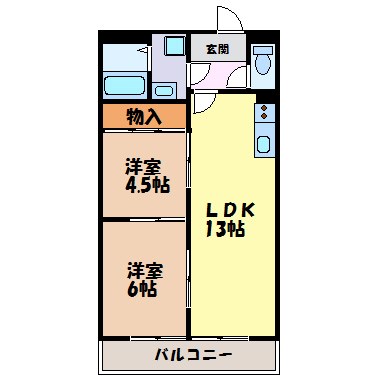 愛協ビル 間取り図