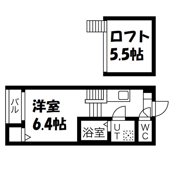 ASTERIA新栄 間取り図