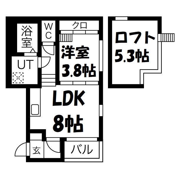 アルファート白金 間取り図