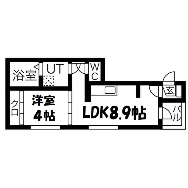 GLADO金山 間取り図