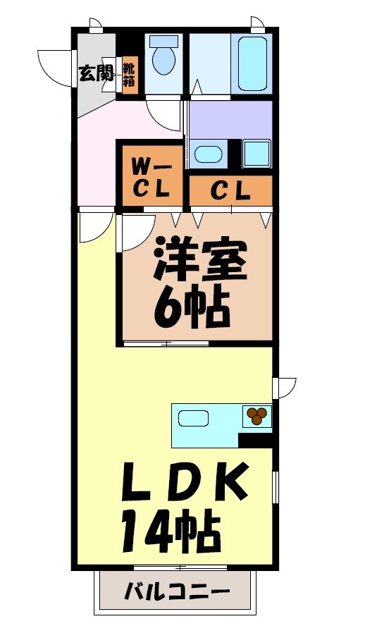 Promenade唐山 間取り図