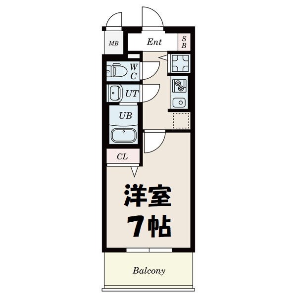 S-RESIDENCE上飯田駅前 間取り
