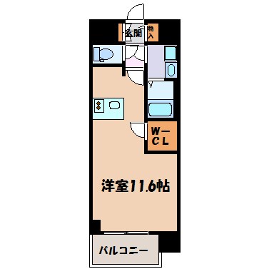 プレサンスTHE栄 間取り図