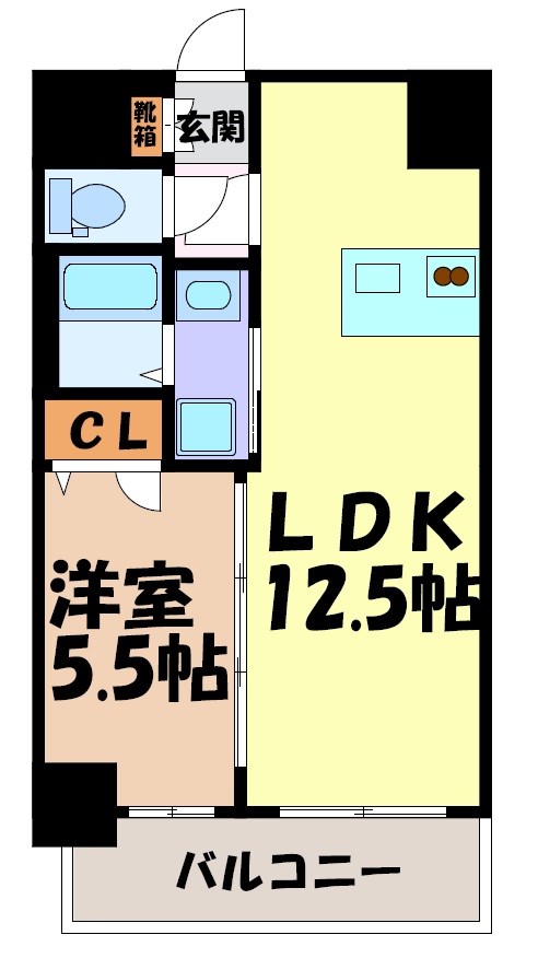 プレサンス新栄アーバンフロー 間取り