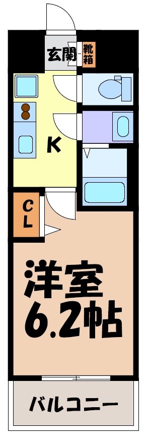 プレサンス新栄アーバンフロー 間取り