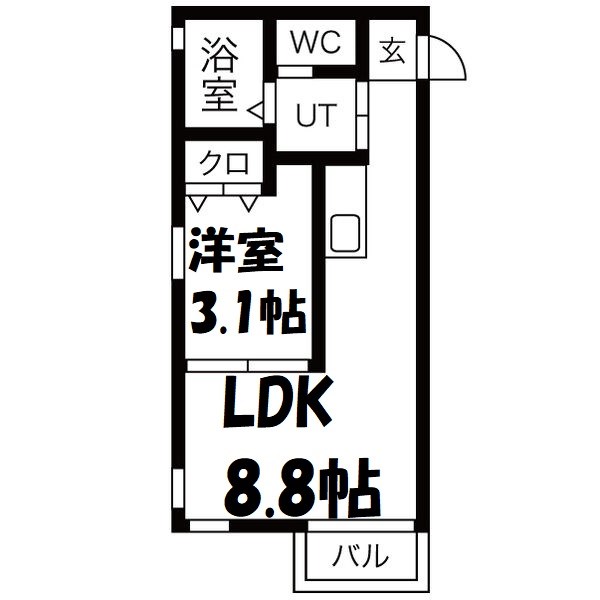 LeGioieささしまライブ駅 間取り図