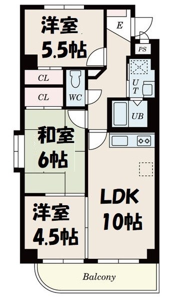 グランドパーク 間取り図