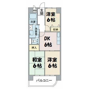 第3猪飼ビル 間取り図