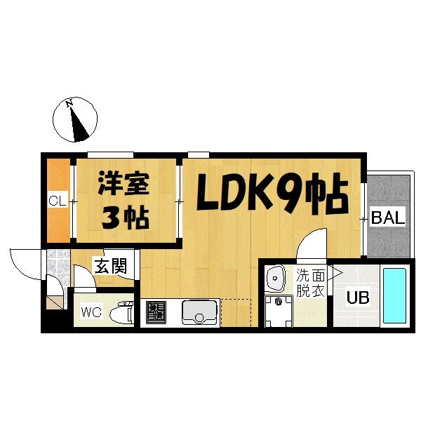 REGALEST名駅 間取り図
