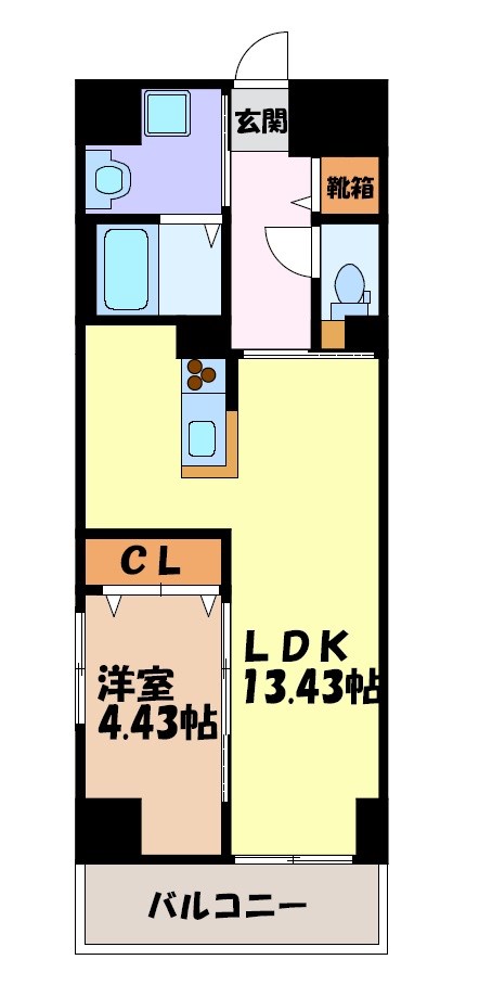 GRANDUKE正木 間取り図