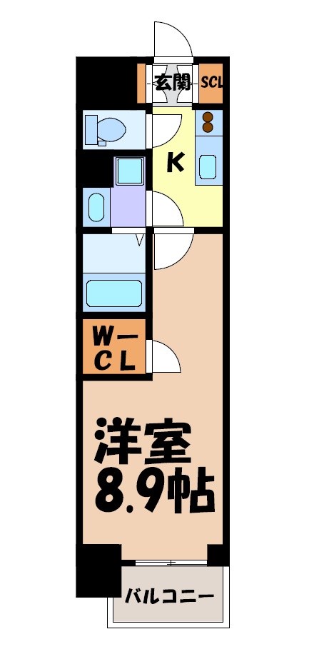 スリーアイランドタワー久屋大通 間取り図