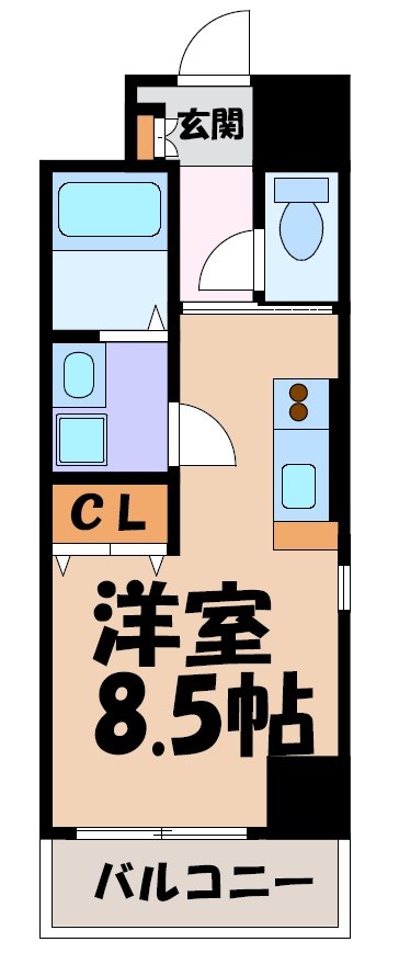 La Douceur今池 間取り図