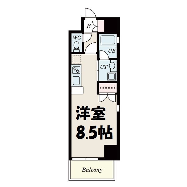 LUMINOUS東別院 間取り図
