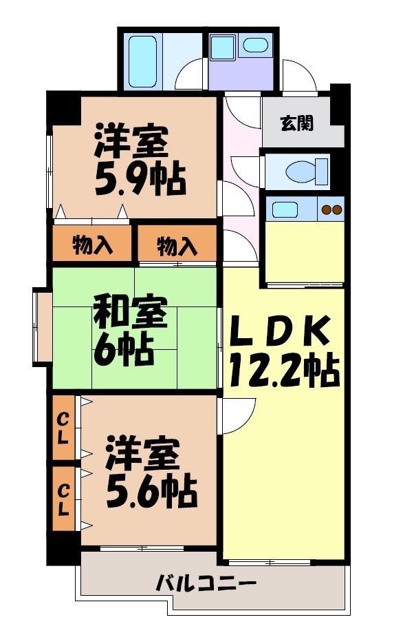 レグノ・アレッタ 間取り図