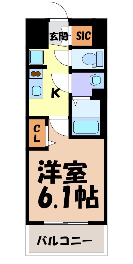 プレサンス鶴舞駅前レジス 間取り