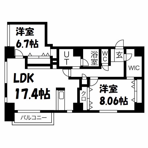 C・P・Pure隼人町 間取り図