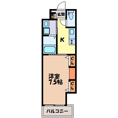 エルメディオ千種 間取り図