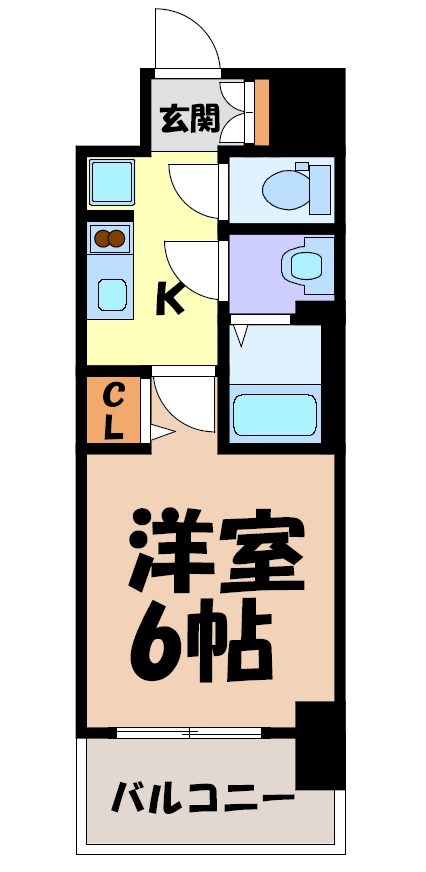 アステリ鶴舞トゥリア 間取り