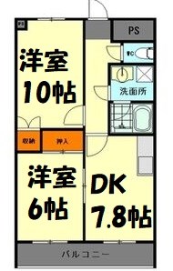 イエローハウス栄 間取り図