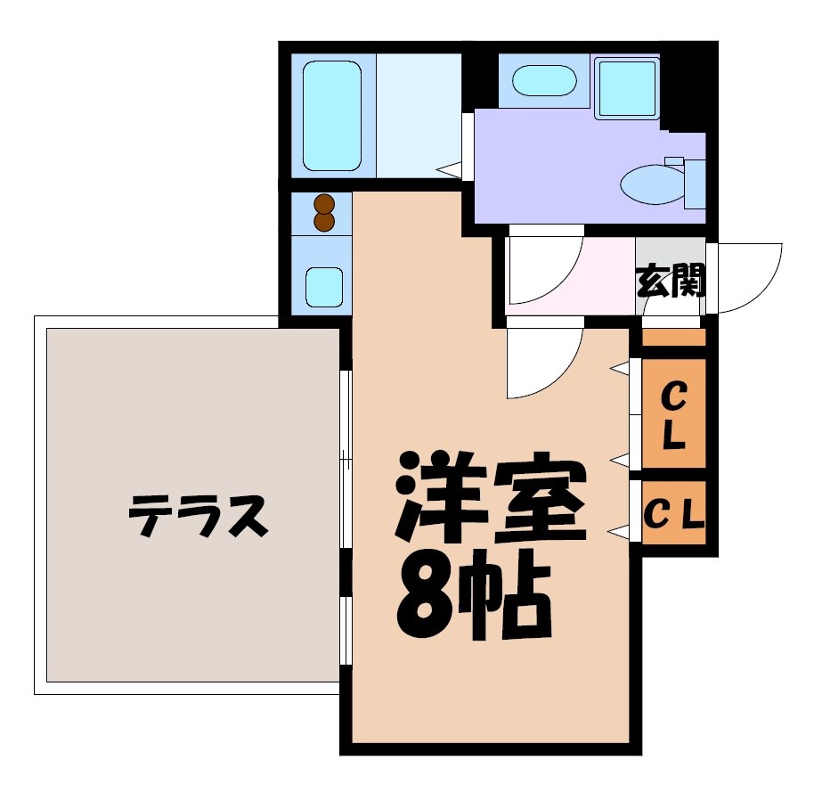 Branche桜山Chambre 間取り図