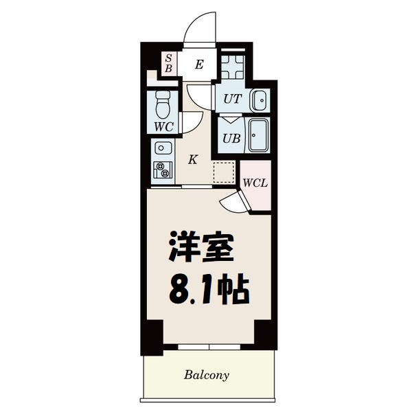 S-RESIDENCE上飯田West 間取り