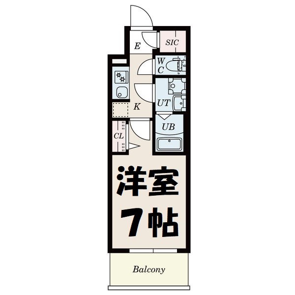 S-RESIDENCE金山三丁目 間取り図