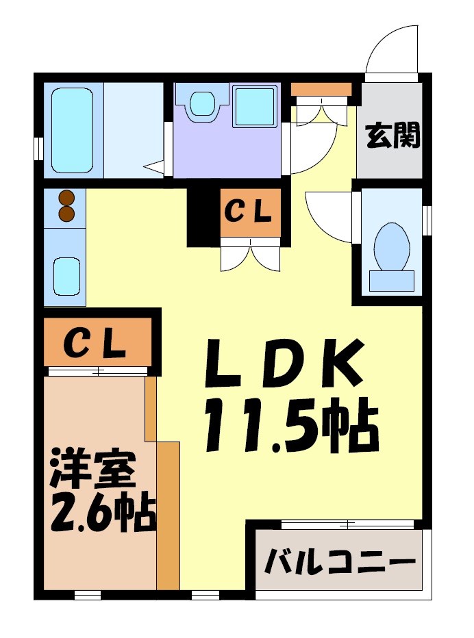 FORTUNATO 間取り図