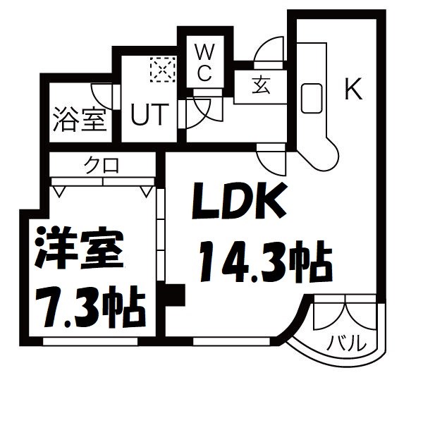 ニュークレス 間取り図