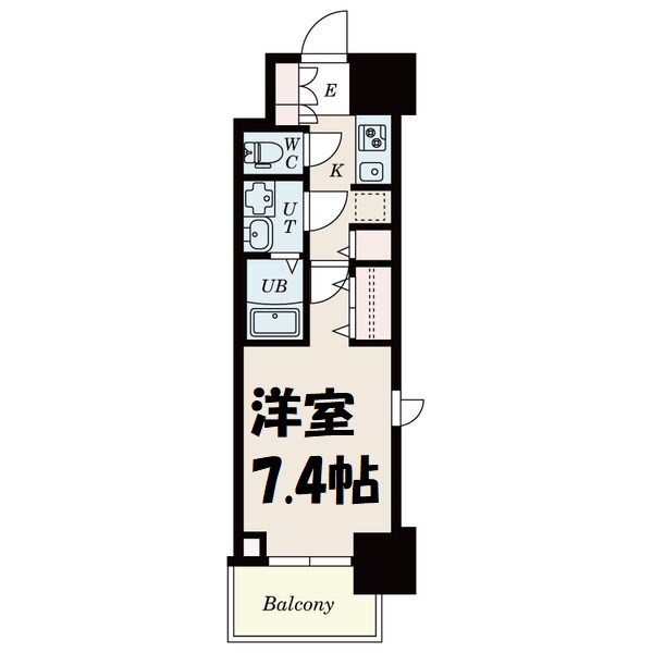S-RESIDENCE葵Ⅱ 間取り