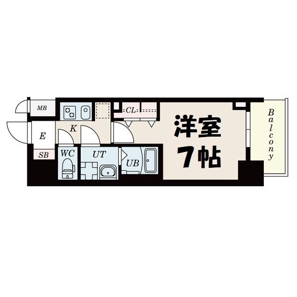 S-RESIDENCE名駅North 間取り図