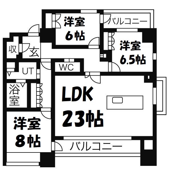 REPOSER名駅南 間取り図