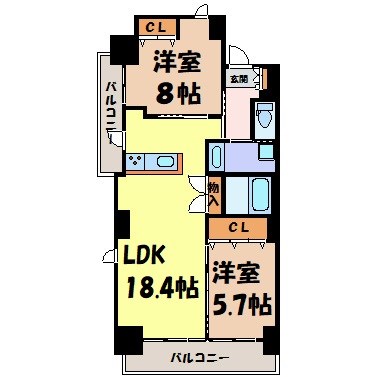 白壁リンクス 間取り図