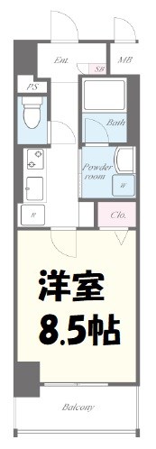The First One金山 間取り図