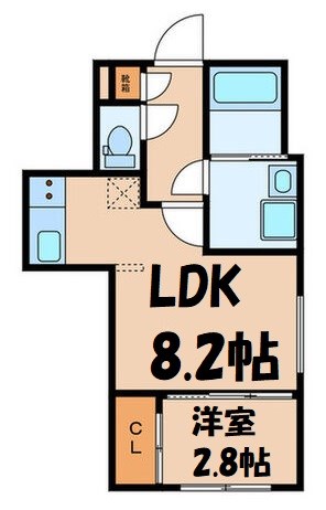 quador今池EAST 間取り