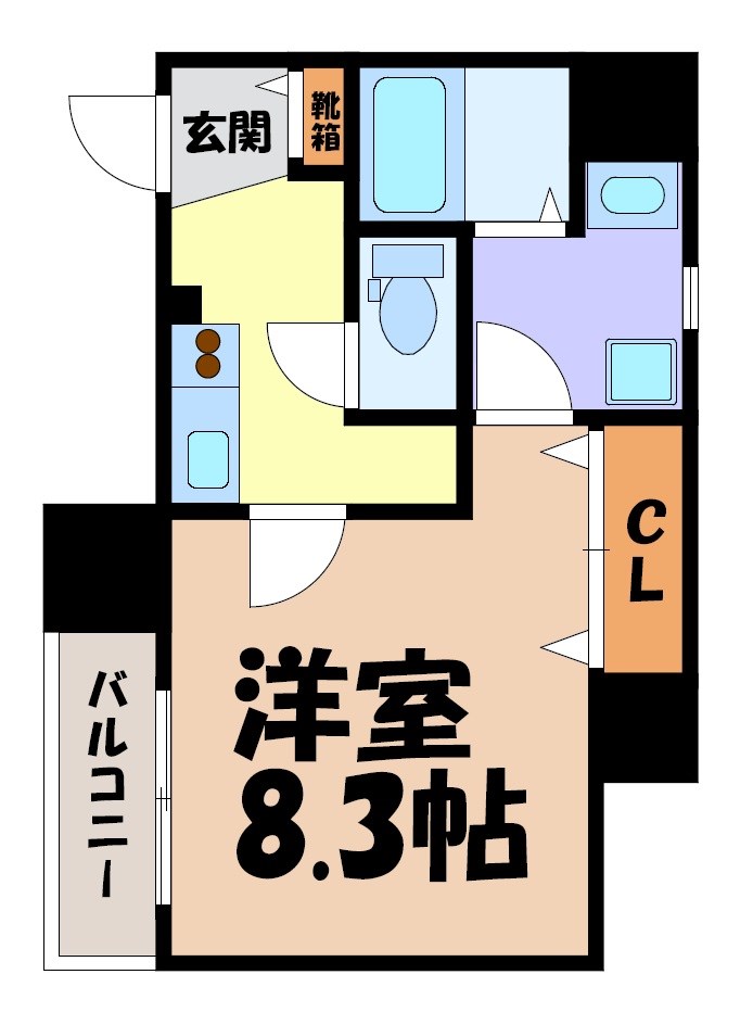 Ｋsmart今池 間取り図