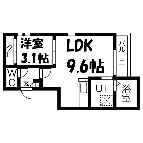 Grandtic Dorf新栄 間取り