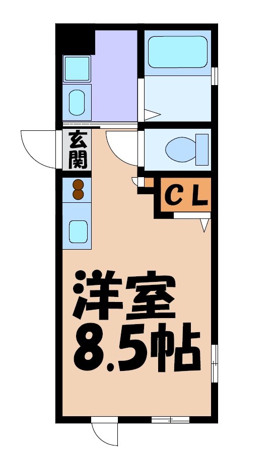 ノア名駅南 間取り図
