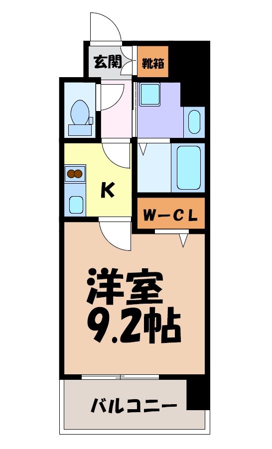 ＩＳＭ平安通 間取り図