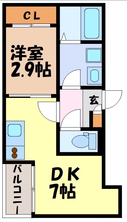 R-SMART新栄2 間取り図