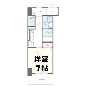ブリリアコート金山 間取り図
