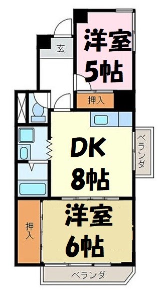 田中コーポラス 間取り