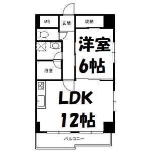 サンプラーザ花の木 間取り図