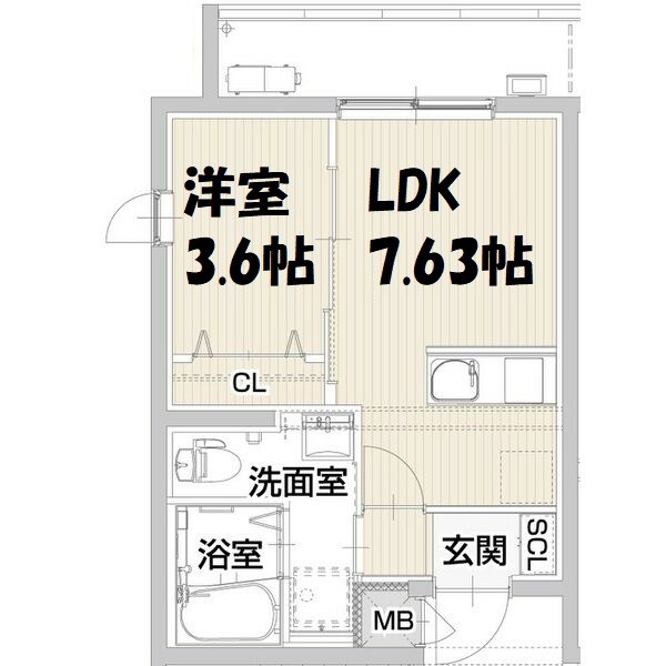 アヴァンセ桜山 間取り図