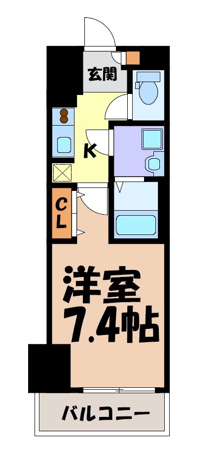 プライマル名古屋今池 間取り