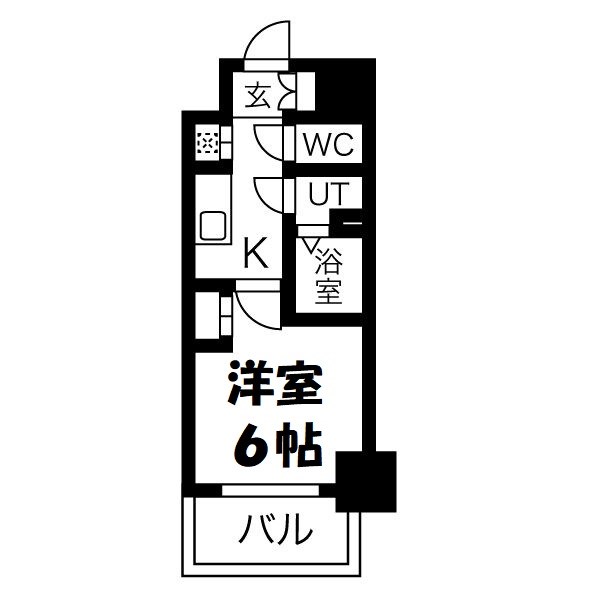 エステート金山 間取り図