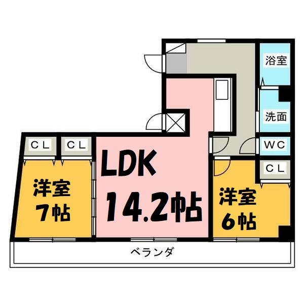 BM　TAKAOKA 間取り図